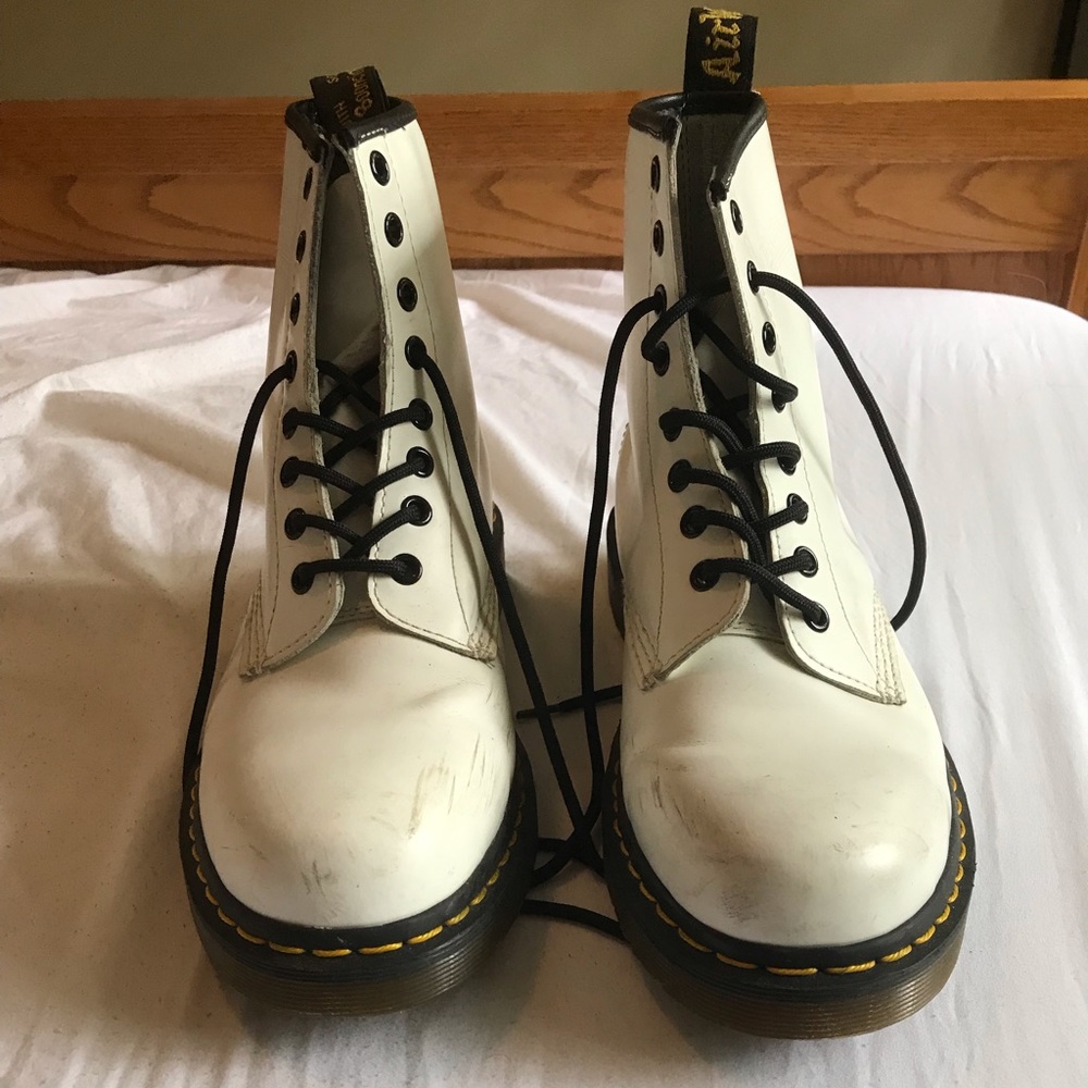 Classic White Doc Marten’s
